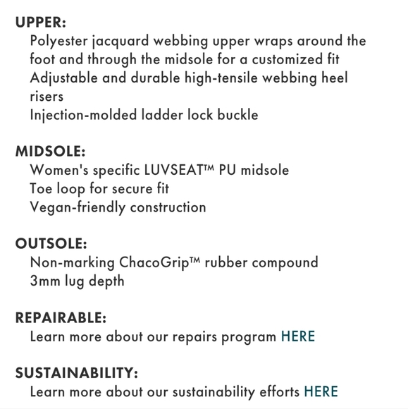 Like New Chaco 7 z/2 adjustable strap classic sandal b/w - Picture 2 of 8